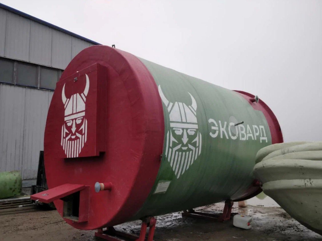 Станция пожаротушения в стеклопластиковом корпусе