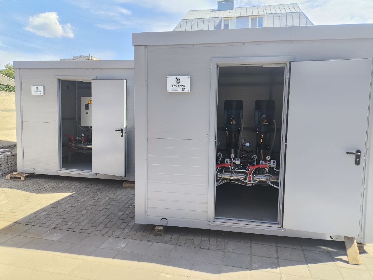 Станции повышения давления в блочно-модульном исполнении